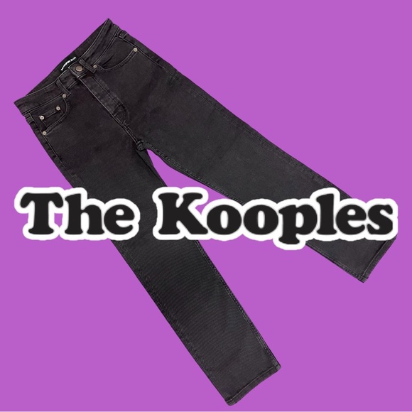 The Kooples Denim - NWOT‼️The Kooples tapered relaxed fit jeans in black vintage wash. Size 27 👖